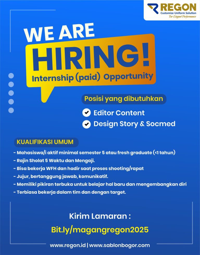 Program Magang REGON 2025